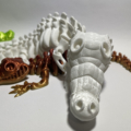 Articulated Flexi Crocodile / Alligator Skeleton
