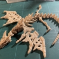 Articulated Undead Dragon Skeleton