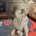 Celtic Bearded Skull King Chalice Mug Goblet