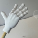 Floppy Hand 3D Printed Pencil Topper / Flexi Factory / Articulated Fingers